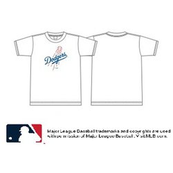 ML0125SS0009 [MLB PRIMARYLOGO TEE WHITE DODGERS M ドジャース ホワイト Mサイズ]