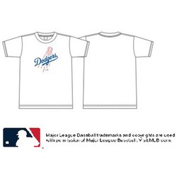 ML0125SS0009 [MLB PRIMARYLOGO TEE WHITE DODGERS L ドジャース ホワイト Lサイズ]
