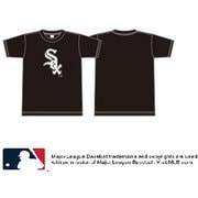 ML0125SS0009 [MLB PRIMARYLOGO TEE BLACK WHITESOX M ホワイトソックス ブラック Mサイズ]