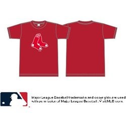 ML0125SS0009 [MLB PRIMARYLOGO TEE RED REDSOX M レッドソックス レッド Mサイズ]