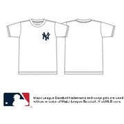 ML0125SS0010 [MLB JERSEYLOGO TEE WHITE YANKEES M ヤンキース ホワイト Mサイズ]