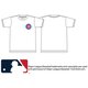 ML0125SS0010 [MLB JERSEYLOGO TEE WHITE CUBS L カブス ホワイト Lサイズ]