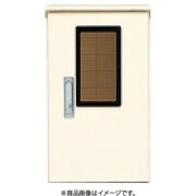 BOW701VW [WHM収納用キャビネット 屋外用 木製基板付 屋根付 1窓 300×530 1台]