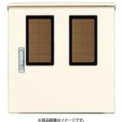 BOW712VW [WHM収納用キャビネット 屋外用 木製基板付 屋根付 2窓 500×530 1台]