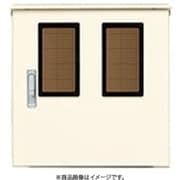 BOW712VW [WHM収納用キャビネット 屋外用 木製基板付 屋根付 2窓 500×530 1台]