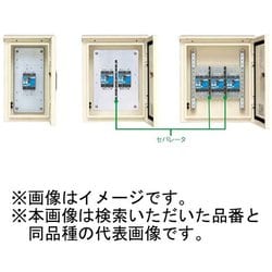 BNB732RH [アロー盤 開閉器盤 屋外用 屋根付 50AF/30A×2回路 1台]
