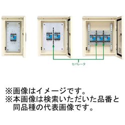 BNB7102RH [アロー盤 開閉器盤 屋外用 屋根付 100AF/100A×2回路 1台]