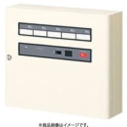 BRN105 [警報表示盤ネオアラーム 無電圧入力＋一括移報出力 露出形 5窓警報 1台]