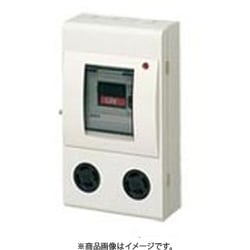 BCDB330R3N [手元開閉器 ケースブレーカ（配線保護用） コンセント（接地3P20A×2個）付 スチールタイプ 標準形 屋内用 単体露出工事用 NCD-30SR型 3P3E 30A 1台]