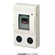 BCDB330R3N [手元開閉器 ケースブレーカ（配線保護用） コンセント（接地3P20A×2個）付 スチールタイプ 標準形 屋内用 単体露出工事用 NCD-30SR型 3P3E 30A 1台]