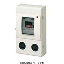 BCDB330R31N [手元開閉器 ケースブレーカ（配線保護用） コンセント（接地3P30A×2個）付 スチールタイプ 標準形 屋内用 単体露出工事用 NCD-30SR型 3P3E 30A 1台]