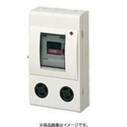 BEDB3303R31N [手元開閉器 ケースブレーカ（漏電保護用） コンセント（接地3P30A×2個）付 スチールタイプ 標準形 屋内用 単体露出工事用 ED30SR型 3P3E 30A 1台]