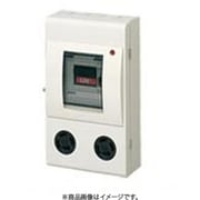BEDB3303R31N [手元開閉器 ケースブレーカ（漏電保護用） コンセント（接地3P30A×2個）付 スチールタイプ 標準形 屋内用 単体露出工事用 ED30SR型 3P3E 30A 1台]