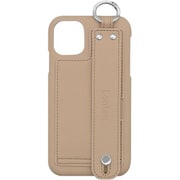 iPhone 16 Pro Max 用 ケース ベルト付き スマホケース スタンド機能 カード収納 背面 Lontan/モカベージュ LBC-IP16PM-MB