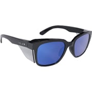 STKS410 BLACK GLOSS FRAME COBALT MIRROR POLARIZED LENS STK41N51A
