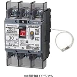 BJWN330373 [太陽光発電システム 一次送り連携専用 単3中性線欠相保護付漏電ブレーカ 3P3E BJWN-30S型 3P3E 30A 30mA 1個]