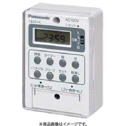 TB202K [ボックス型 タイムスイッチ 24時間式 TB20シリーズ 電子式 AC200V 停電補償付タイプ 1回路型 同一回路 1個]