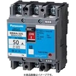 BBWA351SC [盤用 サーキットブレーカ BBWA型（端子カバー付） BBWA-50S型 3P3E 5A 小形端子カバー付 1個]