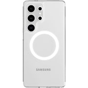 Galaxy S25 Ultra 対応 ケース クリア MagSafe対応 耐衝撃 米軍MIL規格 スマホケース 透明 マグネット 付き クリアケース カバー Crystal M クリア RT_G5LCSPTCS_CL