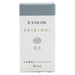 SHIKIORI ー四季織ー 草遊び 万年筆用カートリッジインク 雪兎（ゆきうさぎ） 130400236