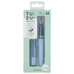 限定 TUZU ADJUST 万年筆 セルフパッケージ ライトブルー 中字（M） 120541441