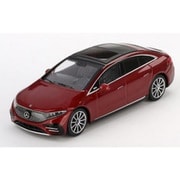 MGT00970-L 1/64 メルセデス ベンツ EQS 580 4MATIC レッドメタリック （左ハンドル） [ダイキャストミニカー]