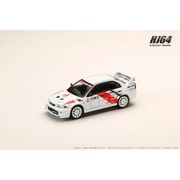HJ643033RA 1/64 三菱 LANCER RS EVOLUTION 6 （CP9A） 2000 RALLIART ホワイト [ダイキャストミニカー]