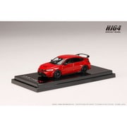HJ644063R 1/64 ホンダ CIVIC TYPE R （FL5） RACING BLACK Package 2025 フレームレッド [ダイキャストミニカー]