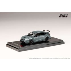HJ644063GM 1/64 ホンダ CIVIC TYPE R （FL5） RACING BLACK Package 2025 ソニックグレーパール [ダイキャストミニカー]