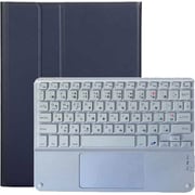 iPad用 キーボード&ケース iPad 10.9(10世代)/A16 Bluetooth対応キーボード:ホワイト ケース:ネイビー RM-4032iNBW-Case
