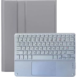 iPad用 キーボード＆ケース iPad 10.9（10世代）/A16 Bluetooth対応キーボード：ホワイト　ケース：グレー RM-4032iGLW-Case