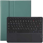 iPad用 キーボード&ケース iPad 10.9(10世代)/A16 Bluetooth対応キーボード:ブラック ケース:グリーン RM-4032iGRB-Case
