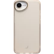 iPhone 16e用 salisty クリアカラー 耐衝撃ハードケース グレージュ 669-986301