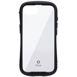 iPhone 16e用 iFace Reflection強化ガラスクリアケース ブラック 41-988503