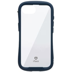 iPhone 16e用 iFace Reflection強化ガラスクリアケース ネイビー 41-988527