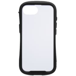 iPhone 16e用 iFace Reflection Frost 強化ガラスクリアケース ブラック 41-988565