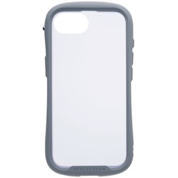 iPhone 16e用 iFace Reflection Frost 強化ガラスクリアケース グレー 41-988572