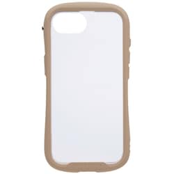 iPhone 16e用 iFace Reflection Frost 強化ガラスクリアケース ベージュ 41-988589