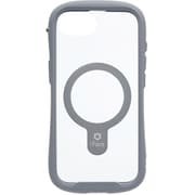 iPhone 16e用 iFace Reflection MagSynq 強化ガラスクリアケース グレー 41-988619
