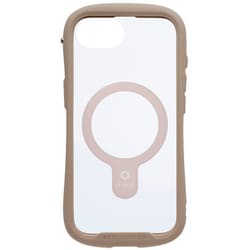 iPhone 16e用 iFace Reflection MagSynq 強化ガラスクリアケース ベージュ 41-988626