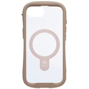 iPhone 16e用 iFace Reflection MagSynq 強化ガラスクリアケース ベージュ 41-988626