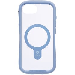 iPhone 16e用 iFace Reflection MagSynq 強化ガラスクリアケース ペールブルー 41-988633