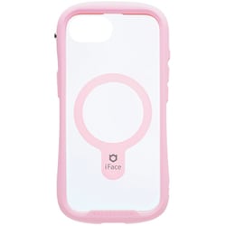 iPhone 16e用 iFace Reflection MagSynq 強化ガラスクリアケース サクラピンク 41-988640