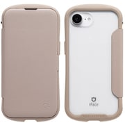 iPhone 16e用 iFace Reflection ダイアリー ポリカーボネート クリアケース ベージュ 41-988664