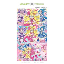 水に流せるプリントティシュ キミとアイドルプリキュア♪ 16枚（8組）×6個入