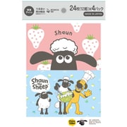ひつじのショーン 保湿ポケットティシュ 24枚(12組)×4個入