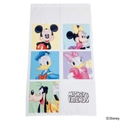 ディズニー のれん レトロ ブロック ミッキー＆フレンズ IV