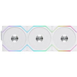 UNI FAN TL Wireless リバースブレードモデル トリプルパック ワイヤレスコントローラー付属 ホワイト UF-RS-TL120-WLS-3W