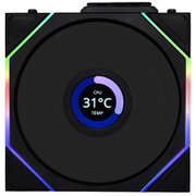 UNI FAN TL Wireless LCDモデル シングルパック ブラック UF-TL120-LCD-WLS-1B