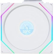 UNI FAN TL Wireless LCDモデル シングルパック ホワイト UF-TL120-LCD-WLS-1W
